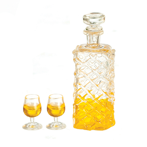 Whiskey Decanter Set, 3 pc.